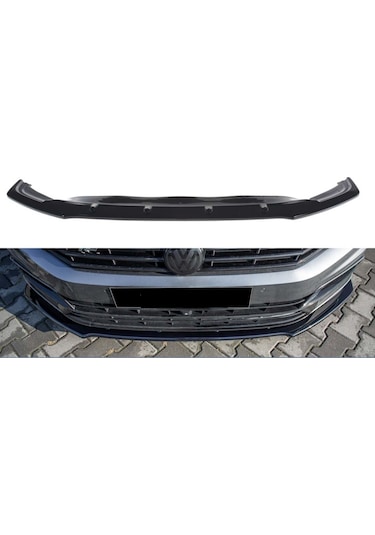 Passat B8 Ön Lip Ön Tampon Eki Parlak Siyah MaxDesign 2015+