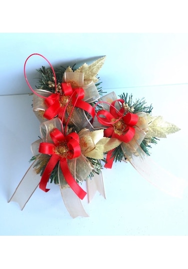 Yılbaşı Ağaç Süsü 3'lü Set Kozalak