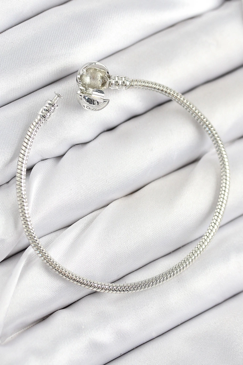 Dodes Dodes Pirinç Charm Topcuk Model Gümüş Renk Kadın Bileklik Tg27bb7801 Çok Renkli