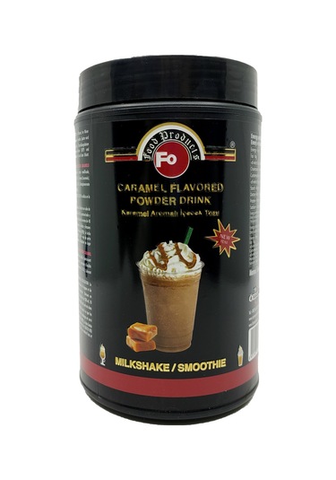 Fo Milkshake Smoothie Karamel Aromalı İçecek Tozu 1 KG