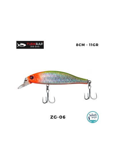 Turkrap Zig-zag 80s 8cm 11gr Zg-06