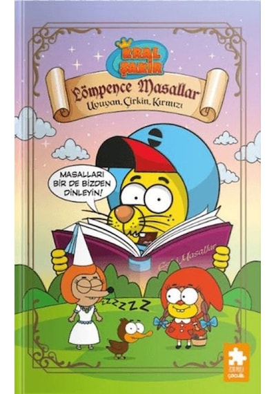Lömpence Masallar-1 Uyuyan, Çirkin, Kırmızı - Rjcı-726467
