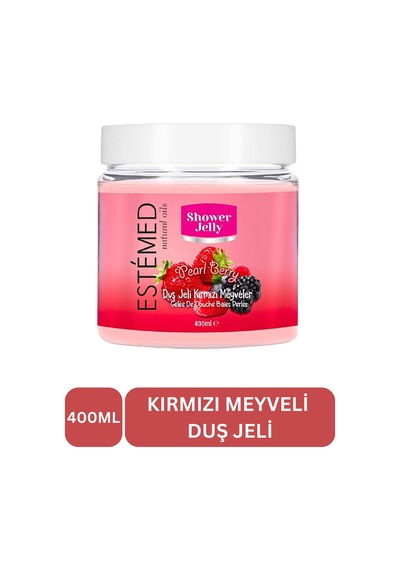 Estemed Duş Jölesi & Shower Jelly Pearl Berry 400ml Meyve