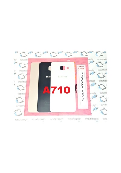 Samsung Uyumlu Galaxy A7 2016 A710 Arka Pil Batarya Kapağı (173706409)