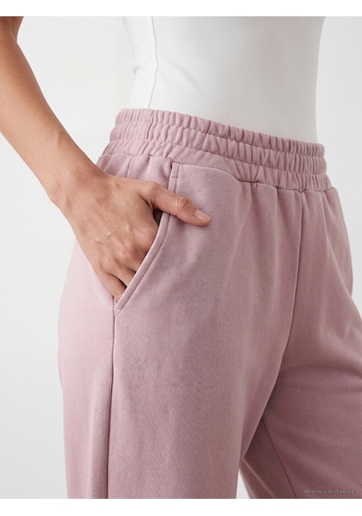 LC Waikiki Lc Waıkıkı Lila Beli Lastikli Kadın Jogger Eşofman Altı