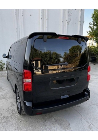 Citroen Jumpy 2018-2026 Bagaj Üstü Spoyler Rüzgarlık Boyasız Plastik
