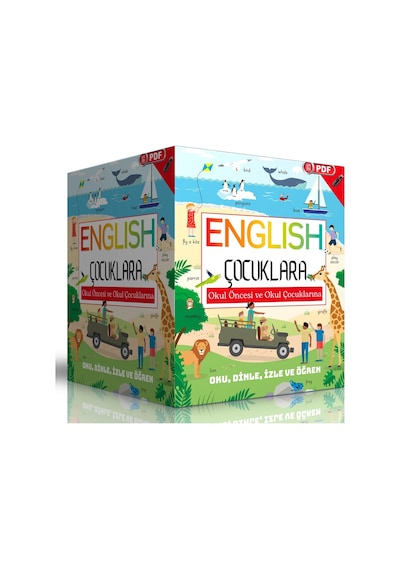 Çocuklara İngilizce Eğitim Seti (Dijital Eğitim)
