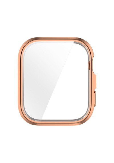 Caseonn Huawei Watch Fit 5 Pro Kılıf Ekran Korumalı 360 Tam Koruma Rose Gold