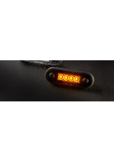 Ahmet Otomotiv  Fristom Dark Füme Cam 4 Ledli Led Lamba