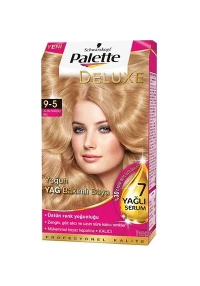 Palette Deluxe Set Boya 9-5 Altın Parıltılı Bal