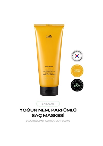 Parfümlü Yoğun Saç Bakım Maskesi Lador Perfumed Hair Treatment Osmanthus 380 Ml