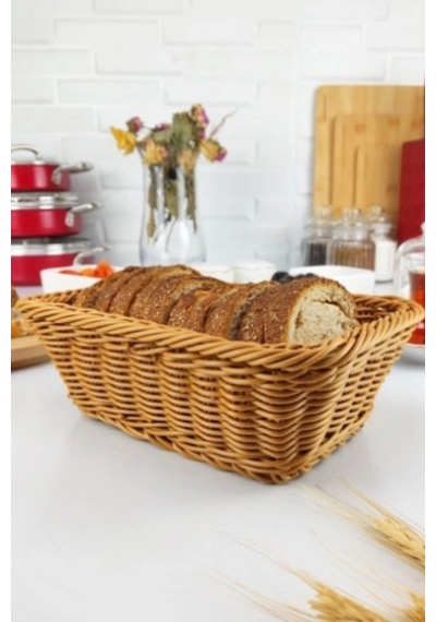 Cooker Yk1449 Ekmek Sepeti 22 Cm Kahverengi