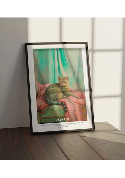 Paw-pow No:13 Art Print