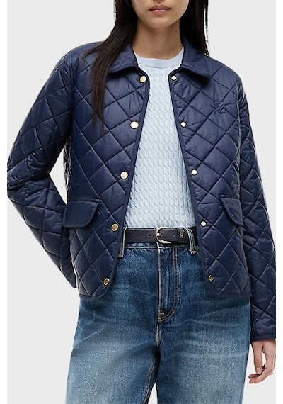 Tommy Hilfiger Slim Fit Cepli Çıtçıtlı Kapitone Mont Kadın Mont Ww0ww50936 C1g Lacivert Tommy Hilfiger Slim Fit Cepli Çıtçıtlı Kapitone Mont Kadın Mont Ww0ww50936 C1g Lacivert