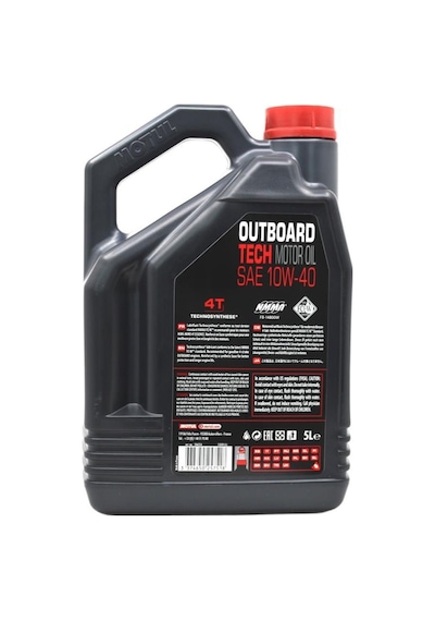 Motul Marine Outboard Tech 10W-40 4T 5 L Tekne Motor Yağı