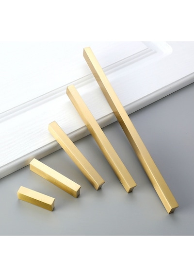 Shopsorkimya Elsa Mat Gold - Altın - Sarı Kulp Altın