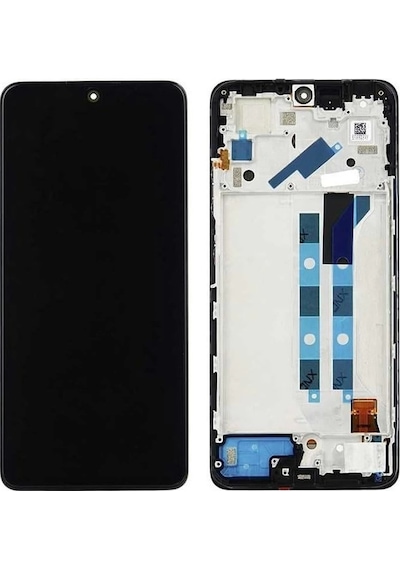 Xiaomi Uyumlu Redmi Note 11 Pro Lcd Ekran Dokunmatik Siyah Çıtalı Oled