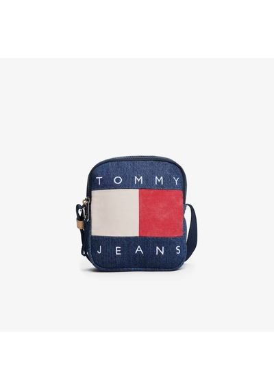 Tommy Hilfiger Tommy Jeans Archive Denim Reporter Erkek Mavi Çapraz Çantaam0am13814
