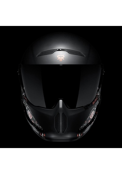Ruroc At4.0 Street Inkwell Kapalı Kask Mat Siyah