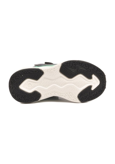 Marcokids Gri-turkuaz Cırtlı Hafif Esnek Erkek Çocuk Spor Ayakkabı T5440207b
