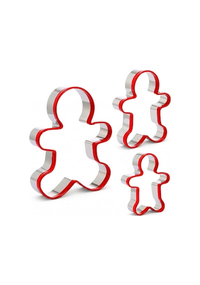 Gingerbread Adam Kurabiye Kalıbı 3 Lü Set, Silikon Kaplı Güvenli Kenar, Paslanmaz Çelik Dayanıklı Kesim Aparatı, Kolay Temizlenir, Kurabiye Şekillendirme İçin Ev Tipi Pasta Hamur Kalıbı 50 x 22 Gingerbread Adam Kurabiye Kalıbı 3 Lü Set, Silikon Kaplı Güvenli Kenar, Paslanmaz Çelik Dayanıklı Kesim Aparatı, Kolay Temizlenir, Kurabiye Şekillendirme İçin Ev Tipi Pasta Hamur Kalıbı 50 x 22