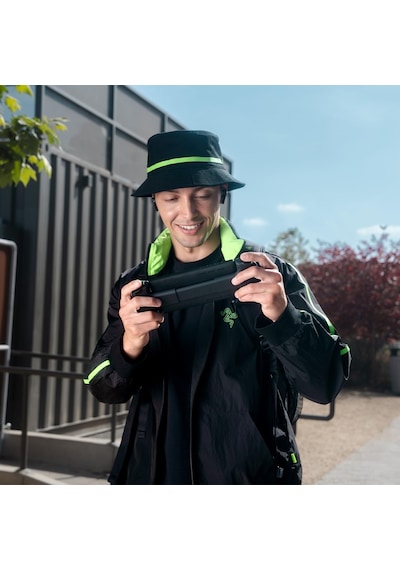 Kishi V2 Pro - Android İçin Mobil Oyun Kumandası Hypersense Dokunma Hissi, Uzatılabilir Orta Parça, Passthrough Şarj, Jak Çıkışı, Sanal Kontrol Modu Siyah