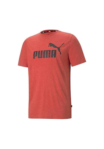Puma Ess Heather Tee Erkek Kırmızı T-Shirt - 58673611 Çok Renkli