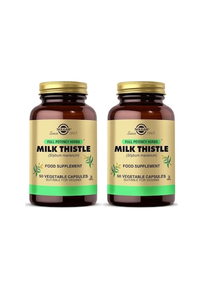 Solgar Milk Thistle 100 Mg 50 Kapsül 2 Adet