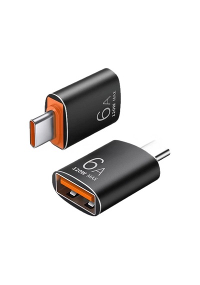 Usb 3.1 Otg Adaptörü, Type-c'den Usb Flash Belleğe, 6a Şarj, Hızlı Veri Type-c Erkek Usb Dişi Dönüştürücüsü