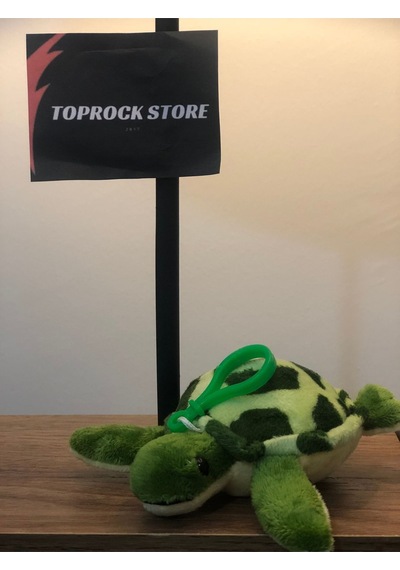 Sevimli Caretta Peluş Oyuncak Hediyelik Oyuncak Anahtarlık Uyku Arkadaşı 12 Cm Yeşil