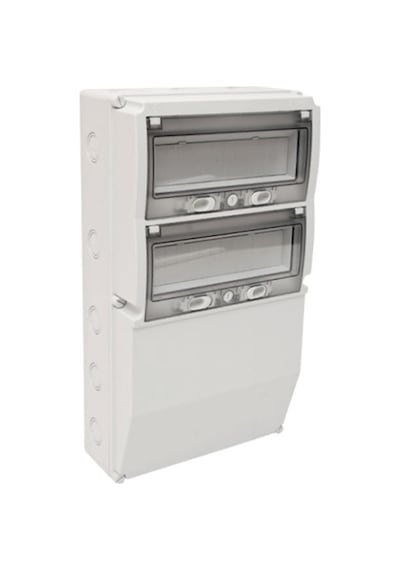 Tp Electric 3321-000-0000 300x540 Boş Kombinasyon Kutusu Kutusu 2x13 Sigorta Modülü Ip66