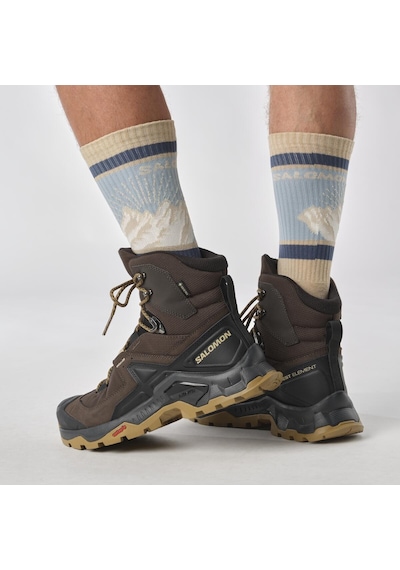 Salomon Quest Element Gore-tex Erkek Outdoor Botu Delicioso L47216100 Kahve
