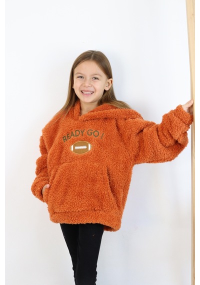 Miababy Unisex Welsoft Kapüşonlu Sweat 001
