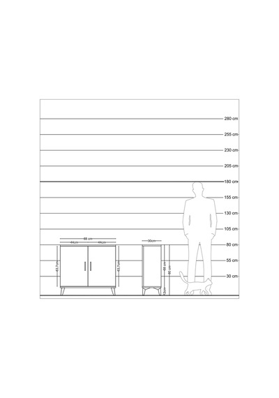 Arges Şifonyer 2 Raflı 2 Kapaklı 88x30x80 Antrasit-antrasit/çam Antrasit/çam Arges Şifonyer 2 Raflı 2 Kapaklı 88x30x80 Antrasit-antrasit/çam Antrasit/çam