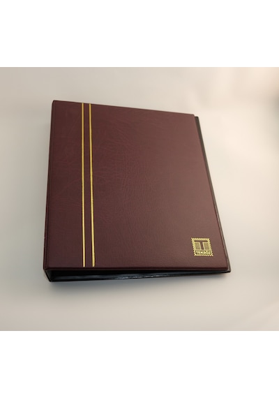 Para Albümü +20 Adet Sayfasıyla - Sırtı 5cm Bordo Renk