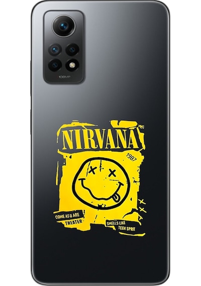 Xiaomi Redmi Note 12 Pro Uyumlu Şeffaf Kılıf Nirvana Tasarımlı