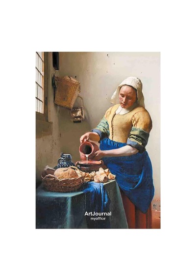 Art Journal 4'lü Kareli Tel Dikişli Defter Seti Renkli Karton Kapak, Hafif Kağıt, A6 Toplam 288 Sayfa