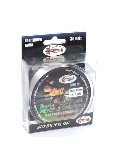 Captain Cavalier Strong 300mt Monofilament Misina Beyaz 0.35 mm