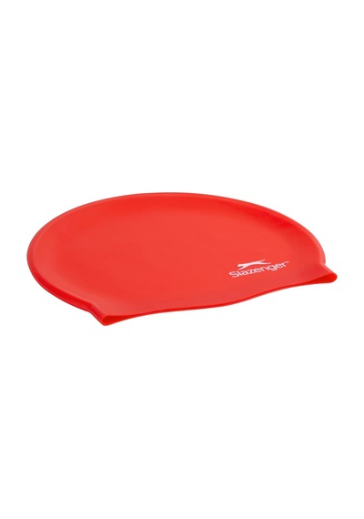 Slazenger Yüzücü Bonesi Silikon Sn00 Red Pvc Zipper Bag Kırmızı