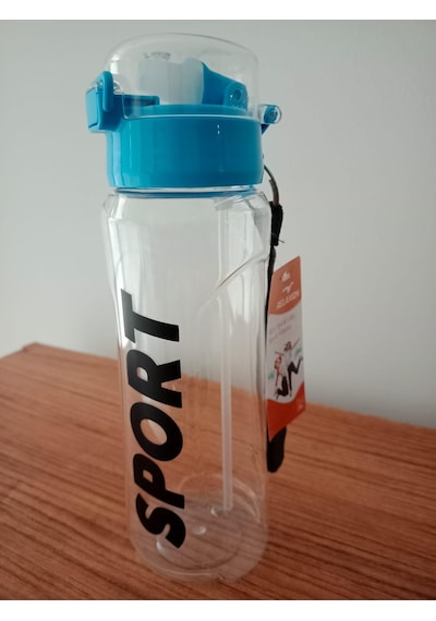 Relaxion Darbeye Isıya Dayanıklı Pipetli Suluk Matara 700 ML Bpa Içermez Rlx426- Mavi