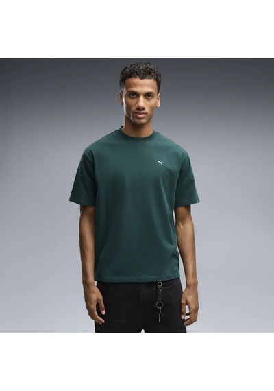Puma Graphıc Football Tee Yeşil Erkek T-shirt