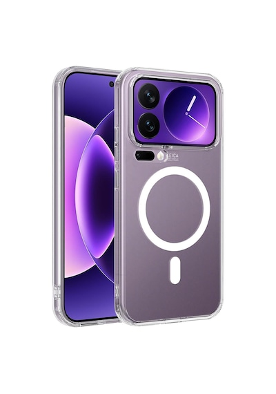 Microsonic Xiaomi 17 Pro Max Kılıf Magsafe Clear Sararmaz Şeffaf -