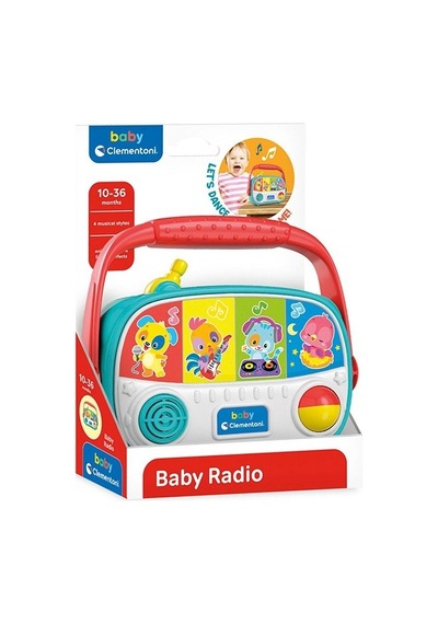 Clementoni Baby Bebek Radyosu Eğitici Oyuncak Radyo Bebek Oyuncak