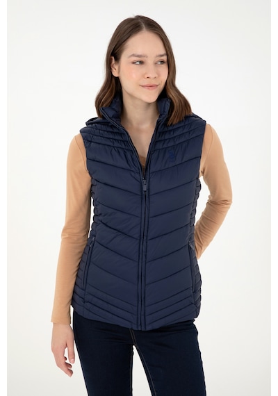 U.s. Polo Assn. Kadın Lacivert Yelek Dokuma 50289555-vr033 Lacivert