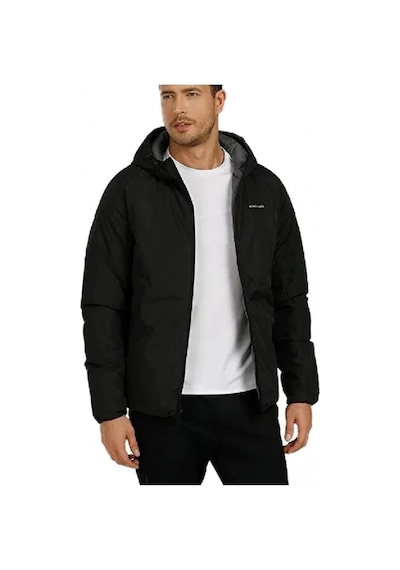 Lumberjack Sn55 Lucas Coat Erkek Mont - Siyah