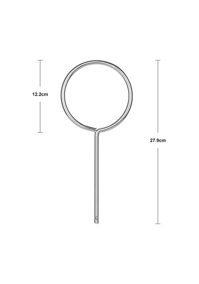 Huni Halkası (Askısı) 12 Cm Nivosuz - Demir Halka