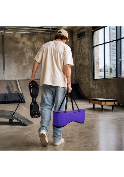 Orijinal Hoverboard Elektrikli Kaykay Taşıma Çantası Yüksek Kalite Çanta Kılıf 6.5 İnch Mor