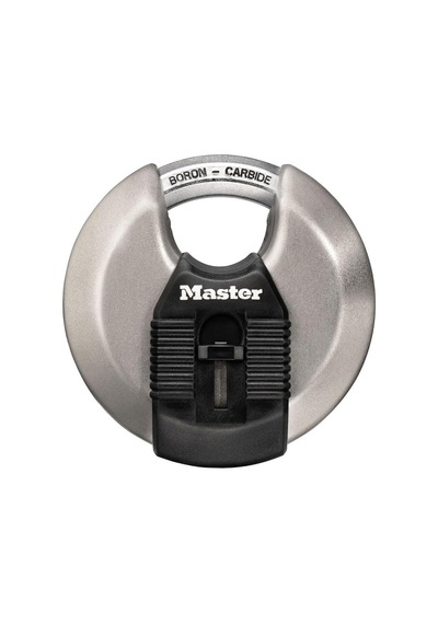 M50xd Magnum Ağır Hizmet Paslanmaz Çelik Discus Asma Kilit, Anahtarlı, Gümüş