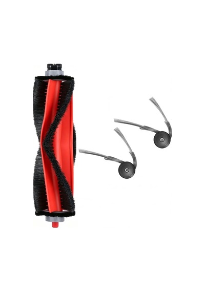 Roborock Q7 L5 & Q7 L5+ Uyumlu 1 Adet Ana Fırça 2 Adet Yan Fırça