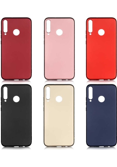 Huawei P40 Lite E Kılıf Zore Premier Silikon Kapak-Siyah
